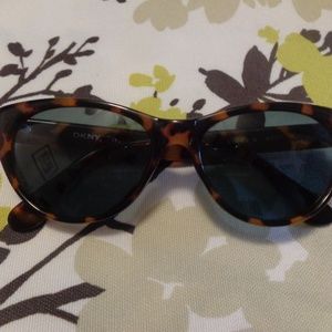 DKNY Leopard Print Sunglasses